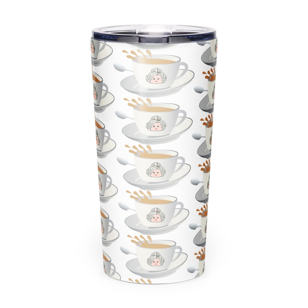 Queen Elizabeth 2nd Tapered stainless steel tumbler