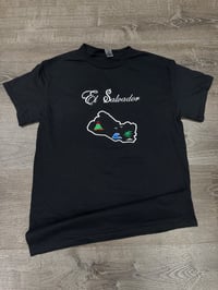 Image 2 of EL SALVADOR EMBROIDERED UNISEX- SHIRT 