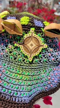 Image 8 of Pow Wow Crochet Cosmic Cap