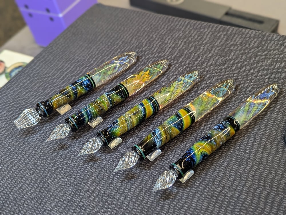 Cosmic Dip Pen | Hanabi Glass