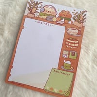 Image 2 of Cafe Study Date memo pad