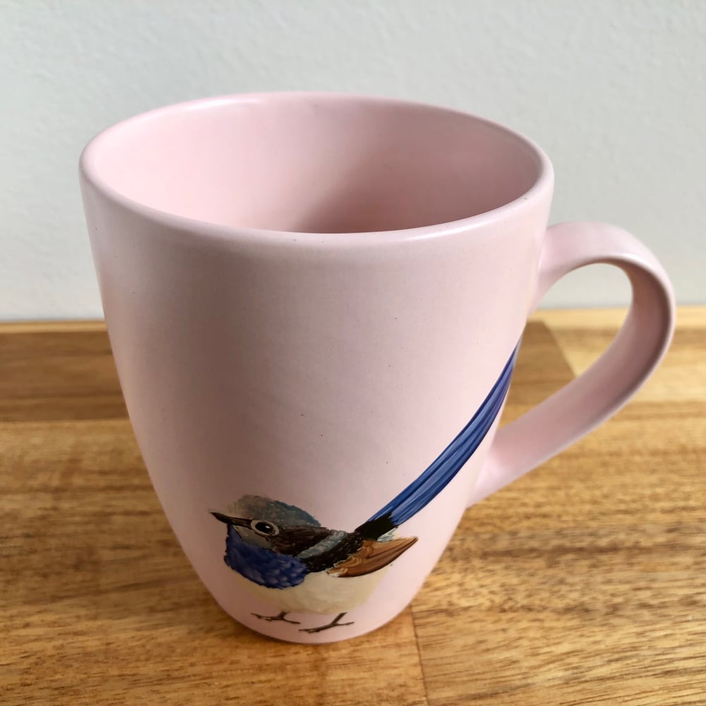 Pink Superb Fairywren Mug