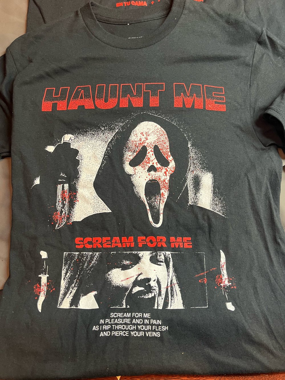 "Scream For Me" Ghostface T-Shirt