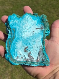 Image 6 of Malachite & Chrysocolla Polished Slab #2233