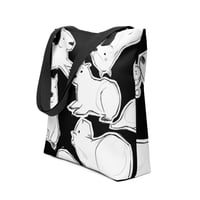 Image 1 of Capy Collage Tote Bag (Style 2)