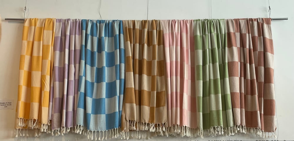 Image of Check Turkish Towel