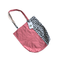 Image 1 of Cotton tote bag in pink