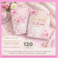 Image 1 of I am Worthy of Success Journal