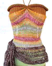 Image 2 of EARTH SILHOUETTE MINI DRESS