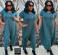 Enticed Harem Jumpsuit (Plus)