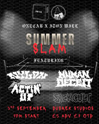 One Cab X Iron Will Promo: NYLON / HUMAN DECEIT / ACTIN’ UP / SICK CULT – 03.09.26