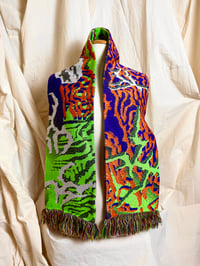 Image 1 of Virtual Paradise Glitched 3D Scarf