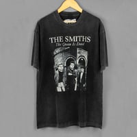 Image 1 of The Smiths The Queen Is Dead Premium T-Shirt – Retro Washed Cotton Unisex Band Tee