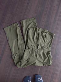 olive jumpsuit (sz med)