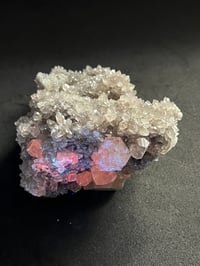 Image 15 of Druzy Fujian Quartz & UV Calcite Specimen #2146