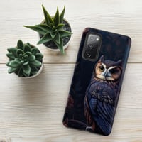 Image 13 of Baroque Style Gothic Inspired Owl Oil Painting Tough case for Samsung®