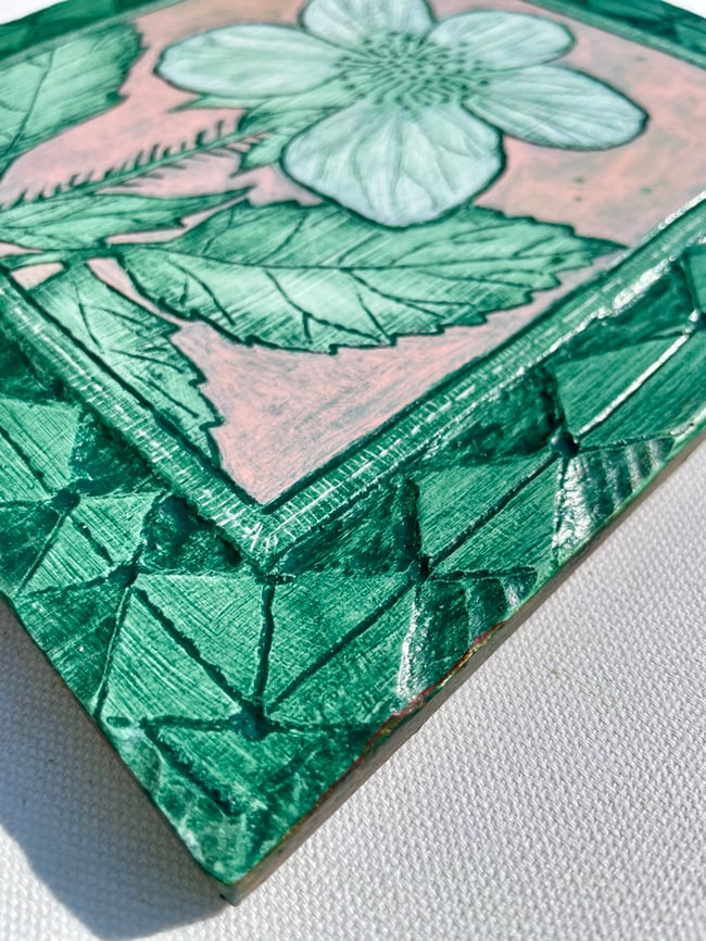 Black Raspberry Flower 