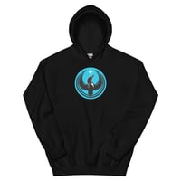 Image 1 of Unisex Gildan Hoodie - Rebel Loon Blue
