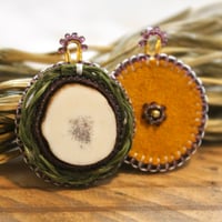 Image 2 of Violet Sweetgrass Dangles