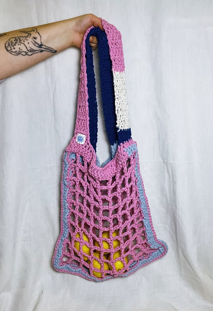 Image of crocheted NETBAG 05