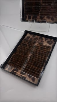 Image 2 of Cheetah two tone brown/blk mixed tray .03