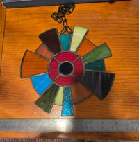 Image 3 of Stained glass donut starburst