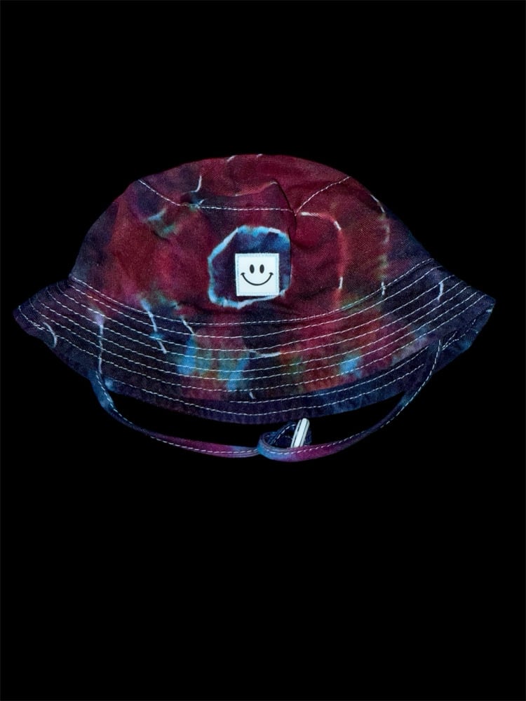 Image of (9-18 months) Blue Raspberry Baby Sunhat 