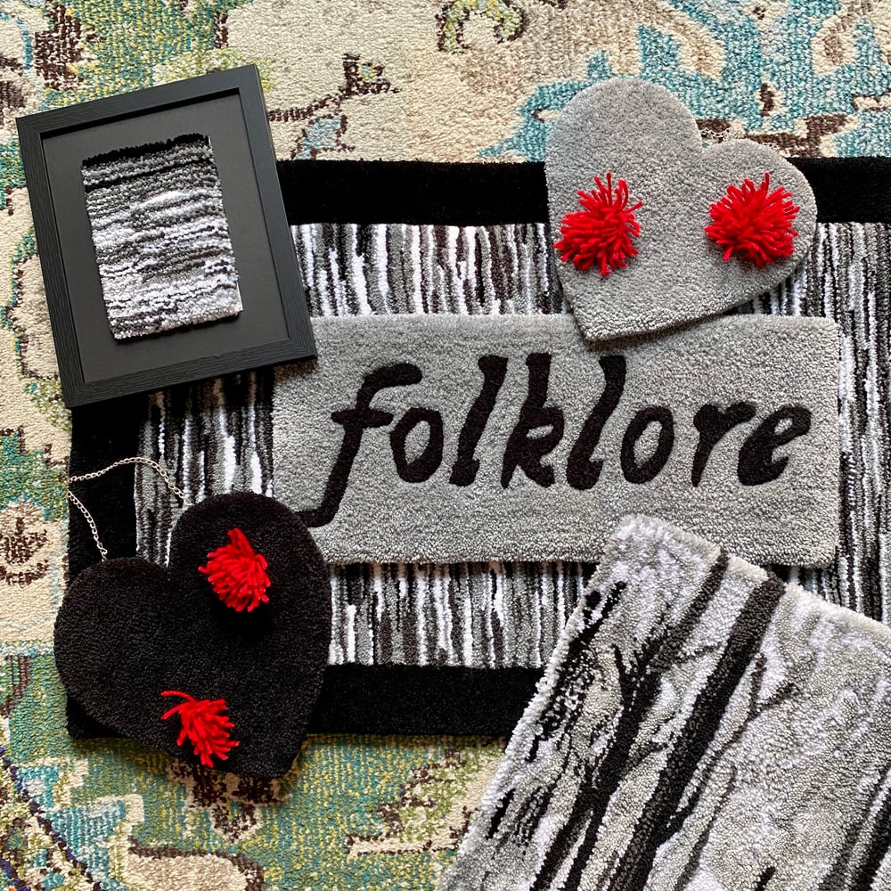 Image of folklore title wall rug