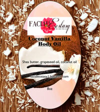 Image 1 of Coconut Vanilla Body Oil 8 oz