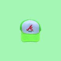 Image 3 of White/Volt “A” Trucker