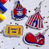 Image 2 of Circus Doodles Earring Set