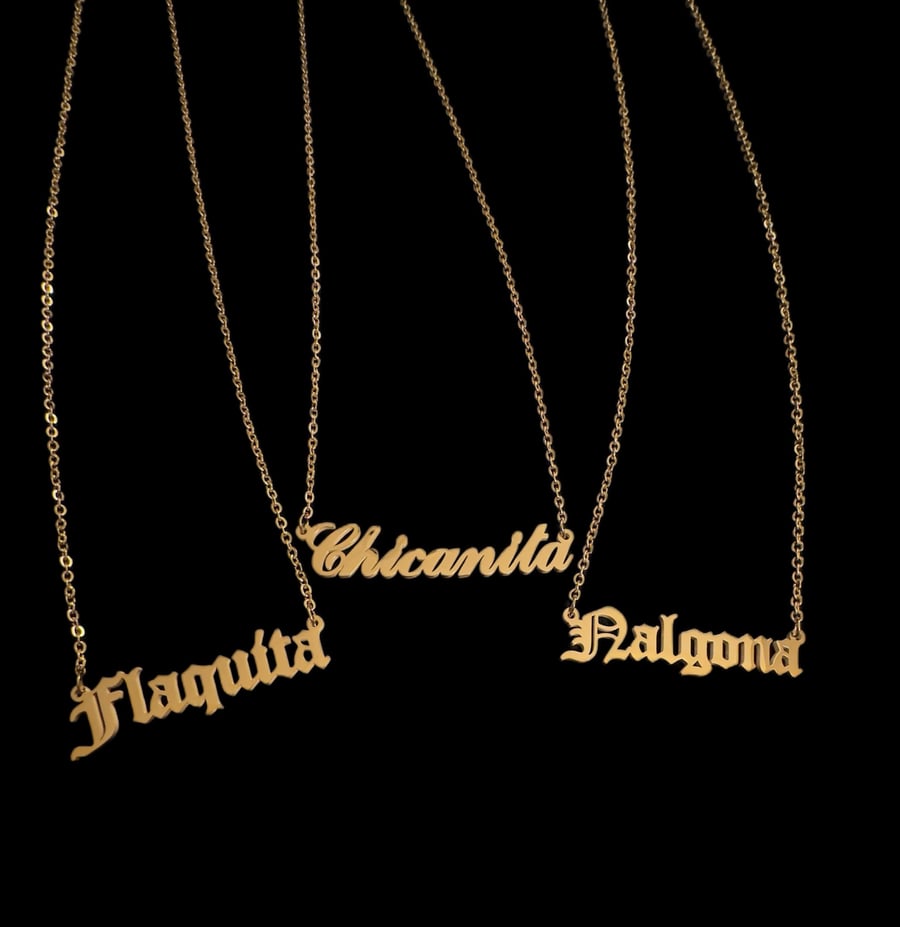 Image of Dainty Chain Necklaces 