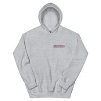 Image 2 of HV Cursive print hoodie (multiple colors)