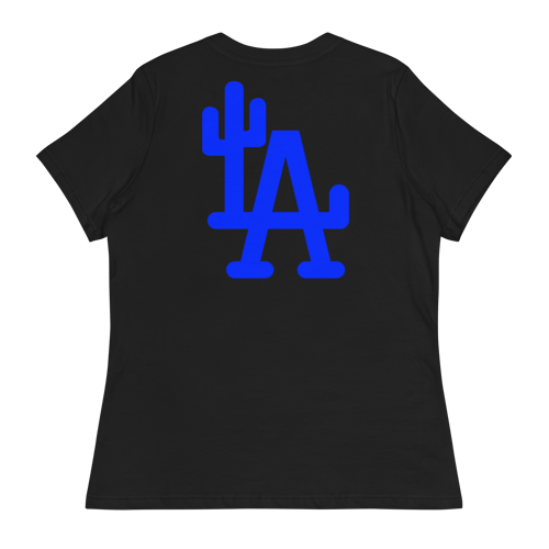 Image of LOWER AZ LA CACTUS Women's Relaxed T-Shirt