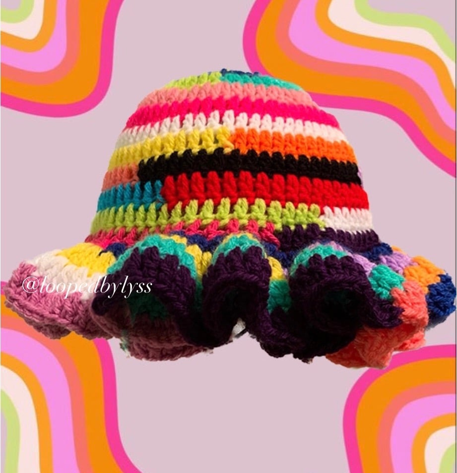 Image of Scrap Ruffle Hat