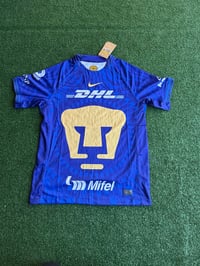 Image 1 of     Pumas UNAM Blue Home Jersey – DHL Sponsor Edition