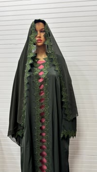 Image 20 of  Lace 2 Piece Abaya 