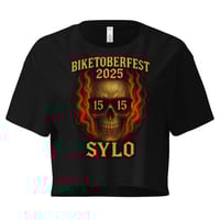 Biketoberfest 2025 design 6 Women’s crop top
