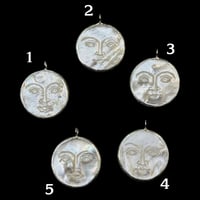 Image 2 of Pearl moon pendants