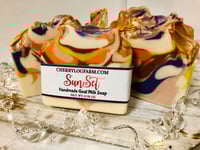 Image 1 of SunSet Goat Milk Soap 5 OZ