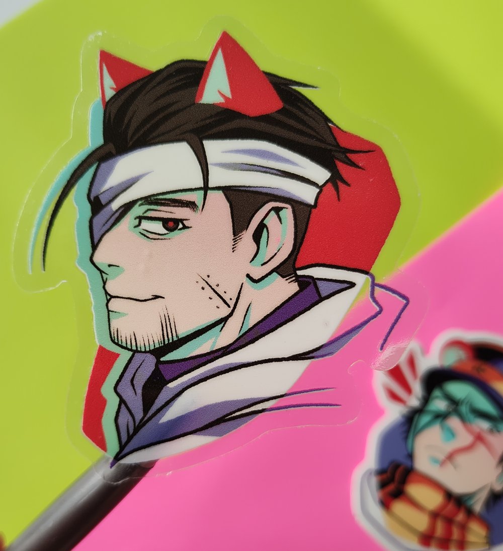 Golden Kamuy Stickers 