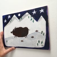 Image 5 of Wild boar with humbugs -original artwork