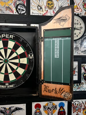 Image of Dartboard cabinet