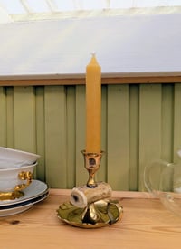 Image 1 of Brass & Antler Altar Light