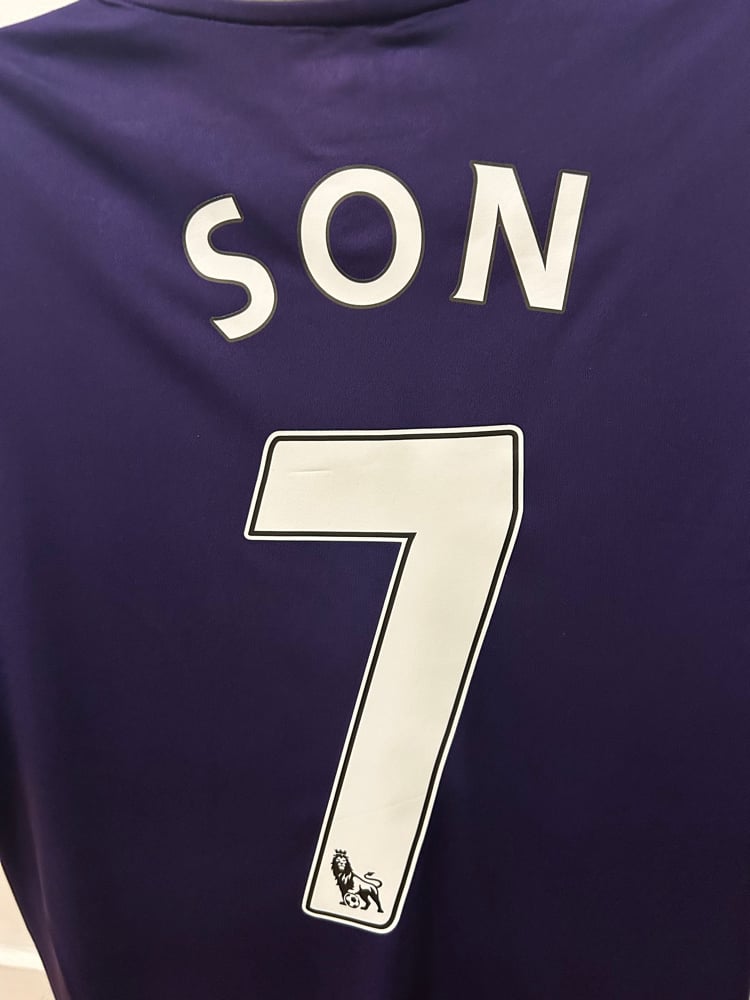Image of Tottenham Hotspur “SON 7” 2015/16 Third Shirt + PL patches  (XL)