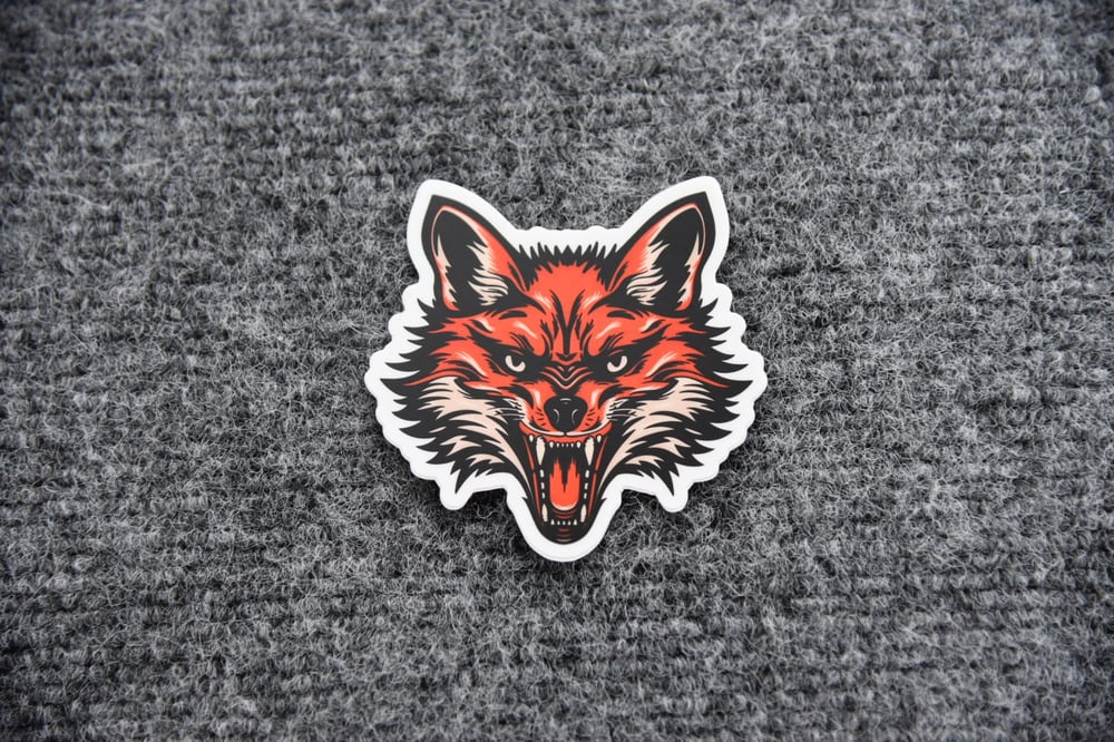 Foxcatcher Head Sticker