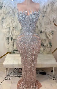 Image 2 of StunnerForever Rhinestone MaxiDress