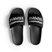 Image 2 of Men’s Unfortunately Human slides Black