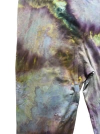 Image 5 of S/M Knit Pocket Playsuit in Muted Watercolor Orb Ice Dye