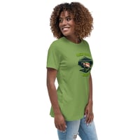 Image 10 of Women's Relaxed T-Shirt, Fresh Water Hunter T-Shirt | Fishing Trout Outdoor Graphic Tee
